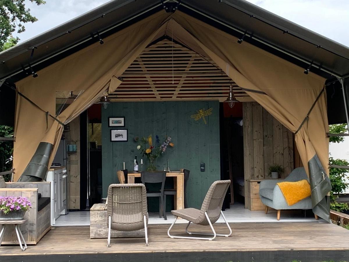 Glamping Aan De Plas 빈케빈 외부 사진