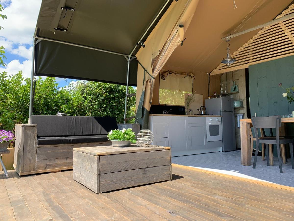 Glamping Aan De Plas 빈케빈 외부 사진