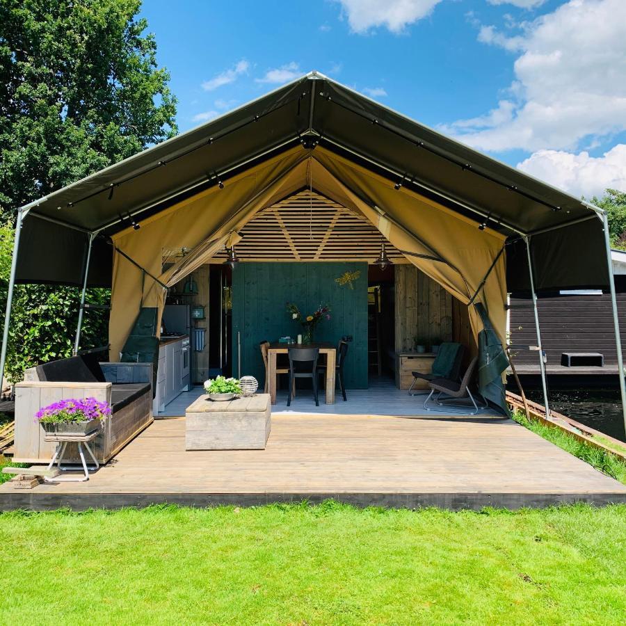 Glamping Aan De Plas 빈케빈 외부 사진