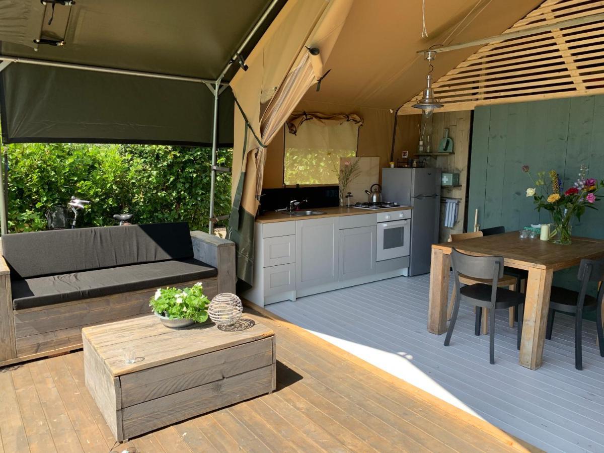 Glamping Aan De Plas 빈케빈 외부 사진