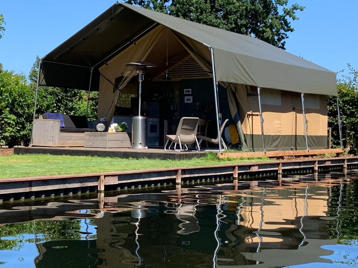 Glamping Aan De Plas 빈케빈 외부 사진